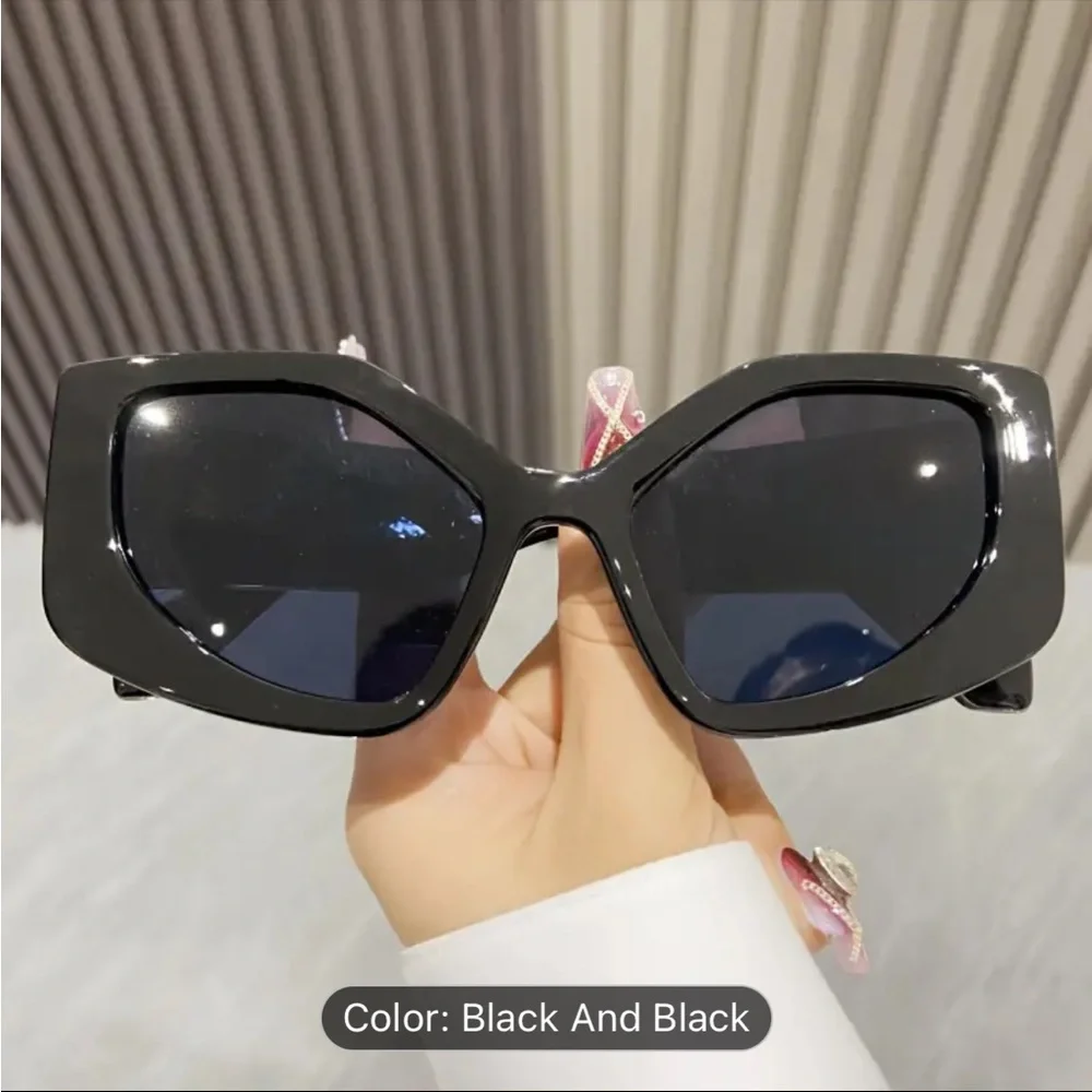 🆕 Trendy Oversized Cat Eye Sunglasses Y2K Creative Unique Design‼️ MOD SQUAD ‼️